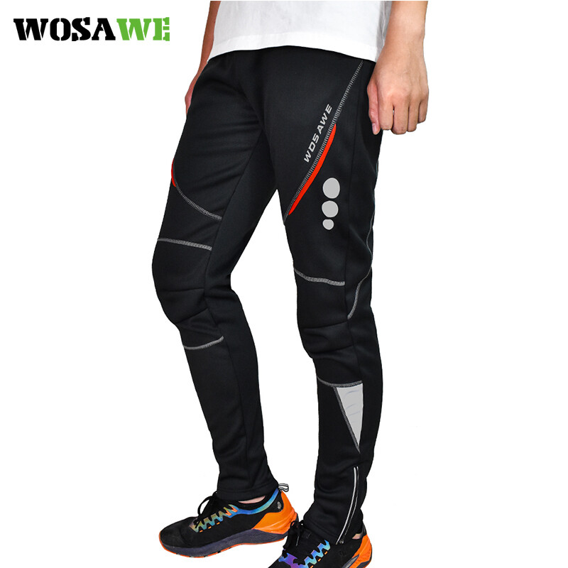 KUTOOK Winter Fahrradhose Herren Lang - Thermo Wasserdicht Winddicht Mit Fleece