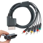 Component HDTV Video RCA Stereo AV for Microsoft Xbox 360 Audio/Video Cable