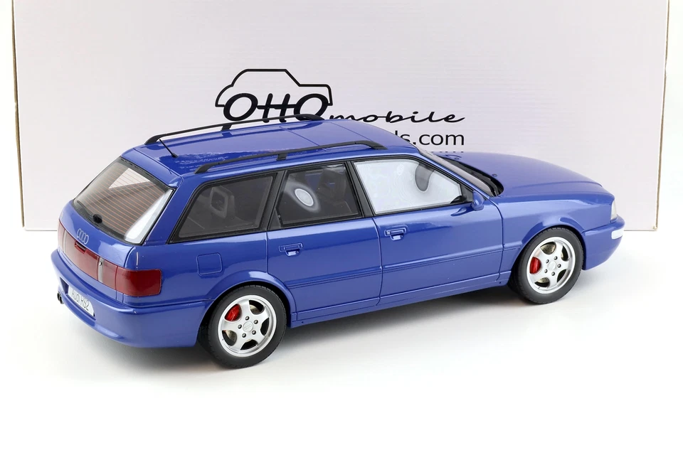 1:12 OTTO mobile G075 Audi RS2 Avant Quattro Nogaro Blu 1994 - Immagine 3 di 4