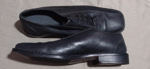 Scarpe uomo Rockport taglia 12M nere stringate Oxford in pelle - Foto 3 di 10
