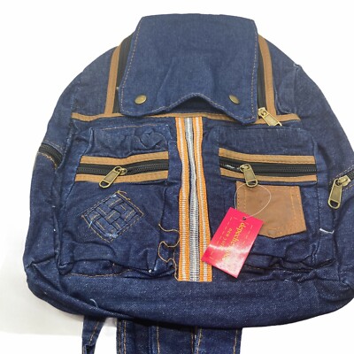 Backpack Depeche Mode Women's Blue Zipper Shoulder Strap Small Travel