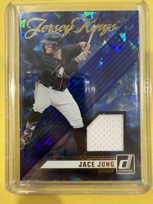2024 Donruss #JK-JJ Jace Jung Jersey Kings Blue Ice
