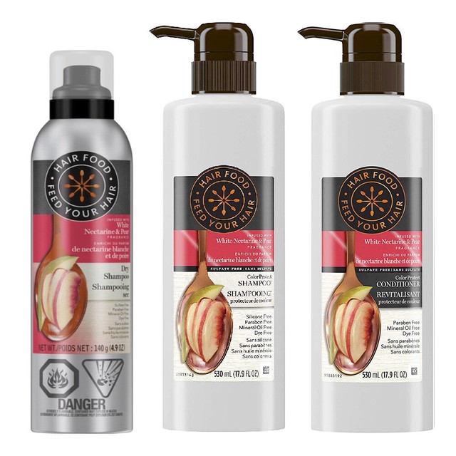 3x Clairol Hair Food Color Protect Conditioner White Nectarine