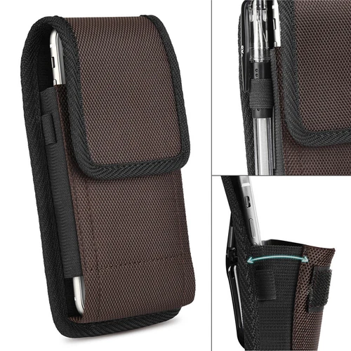 New Cell Phone Pouch Case Holder Carrying Belt Clip Heavy Duty Vertical Holster