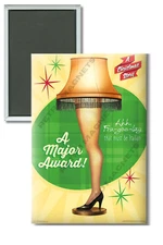 A Christmas Story 1983 Movie Leg Lamp 2" x 3" Refrigerator / Locker Magnet