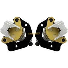 Front Left&Right Brake Calipers W/Pads for Kawasaki LAKOTA 300 KEF300 1995-2003