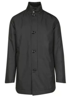 Hugo Boss Carson Lightweight Parka Jacket Olive Green Mens Size 46R