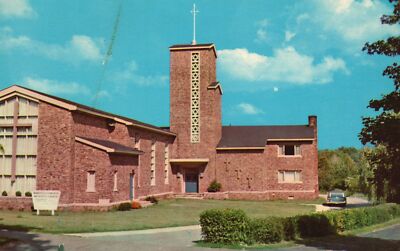 Vintage Postcard 1970'S Wakefield-Lynnfield Methodist Church Parish Wakefield MA