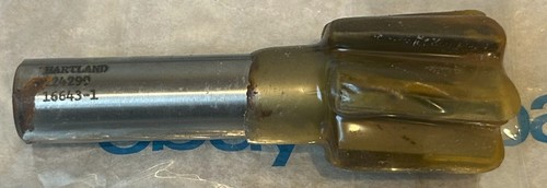 6 Flute Left-Hand Spiral Reamer HARTLAND P/N 124299