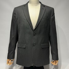 Banana Republic Men  s Black Gray Blazer Sport Coat Tailored Fit Size 42R