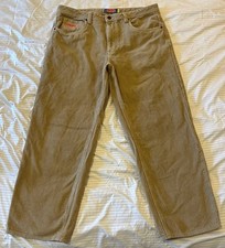 Empyre Corduroy Pants 36x30 Tan Beige Relaxed Baggy Fit Skater Streetwear