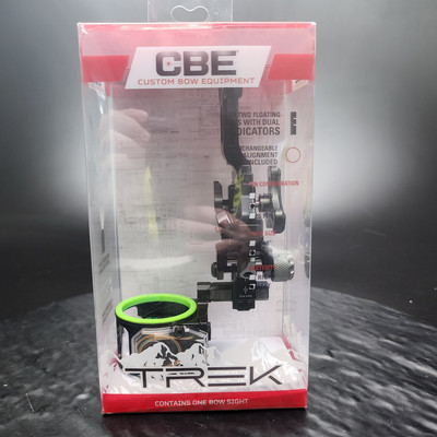 CBE Trek Sight 3-Pin 0.019 LH CBE-TKS-3-LH-19 Archery Bow   