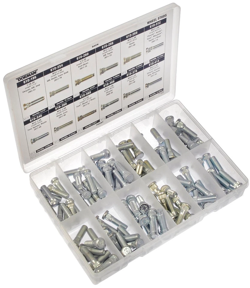 DORMAN 030-612 Wheel Stud Tech Tray 12 Skus - Image 2 of 3