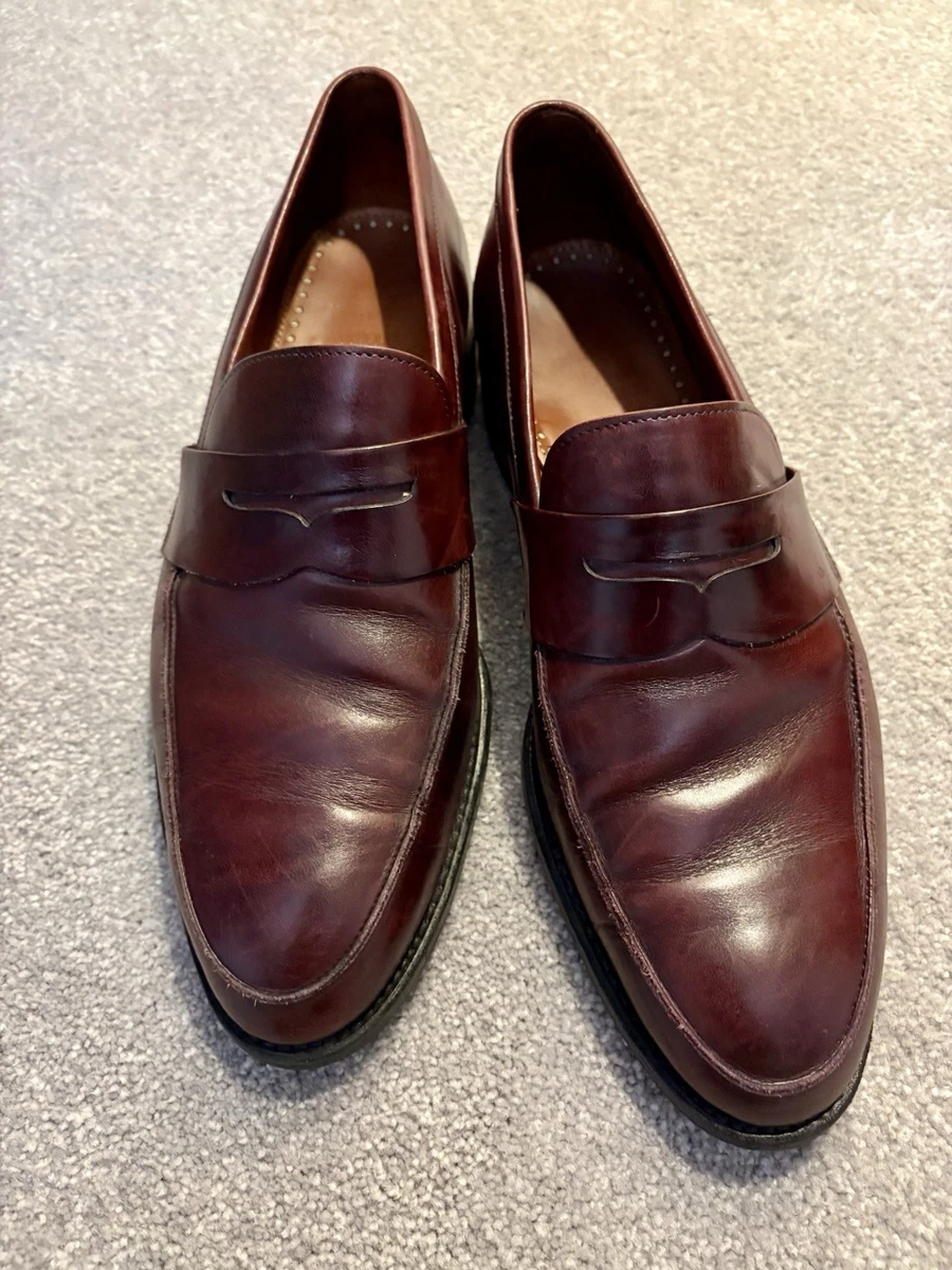 Allen Edmonds Presidio Penny Loafers Men\'s Size 9 D Burgundy Leather 3872 USA Allen Edmonds | Shoes | Allen Edmonds Men Penny Loafers  main image 3