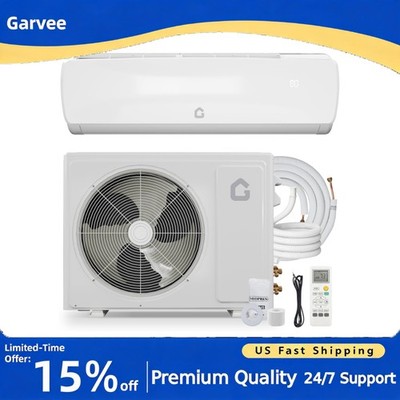Heater 9000 BTU Mini Split Wall-Mounted Air Conditioner 19 SEER2 Ductless