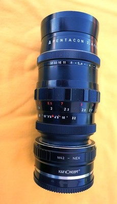 Objektiv PENTACON 2.8/135 BOKEH MONSTER 135mm F/2.8 Meyer Orestor 15 Blades M42