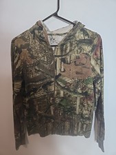 Mossy Oak Break Up Infinity Hunting Jacket Coat Hooded Youth Size M 8-10 