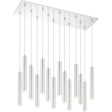 Z-Lite 917MP12-CH-LED-14LCH Forest Chandelier Chrome