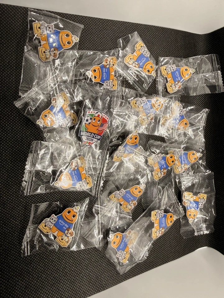 Amazon Peccy Pin lot - 2026 Prime Day + 2026 Worldcup Peccy 17 Piece Lot - Image 1 of 1