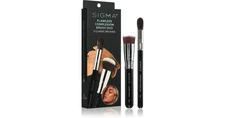 Sigma Beauty Brush Duo Flawless Complexion Brush Set for a Perfect Look 2 pcs