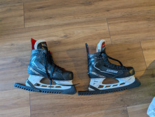 Bauer Vapor Senior Ice Hockey Skates. Skate Size 6E. Flex Replaceable Steel