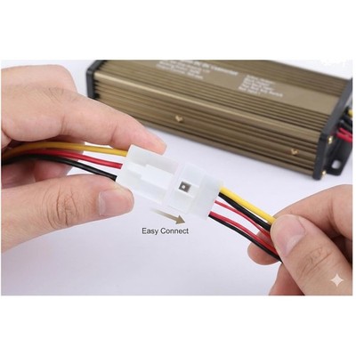 DC-DC Voltage Regulator 48V-72V to 12V 30A Converter