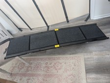 Grey, Metal, Dog Ramp for Large Dog