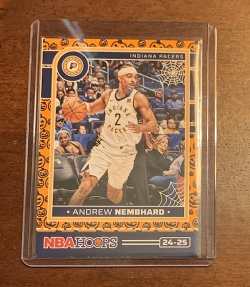 2024-25 NBA Haunted Hoops Orange Pumpkins Andrew Nembhard #151 | eBay