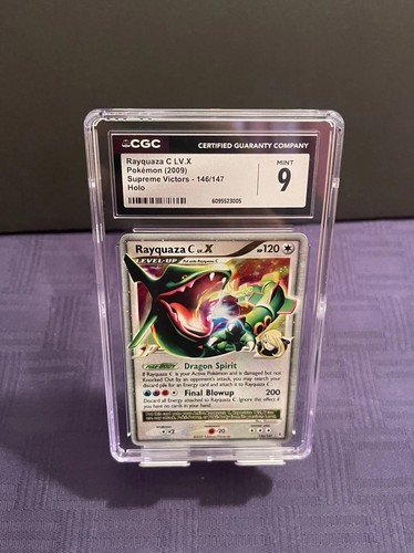 Rayquaza C LV.X graded CGC 9 for sale on eBay