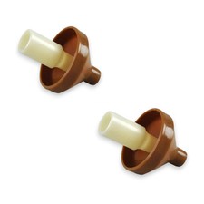 BricoShopping Fischiotto Paraspruzzo in Plastica per Caffettiere Moka da 1-3 Taz