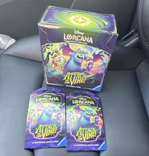 Disney Lorcana TCG Attack of the VINE Illumineer s Trove Box Boosters English