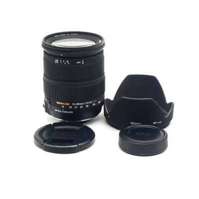 EXC+ Sigma DC 18-200mm f/3.5-6.3 HSM OS AF DC Lens For Nikon F-Mount #488