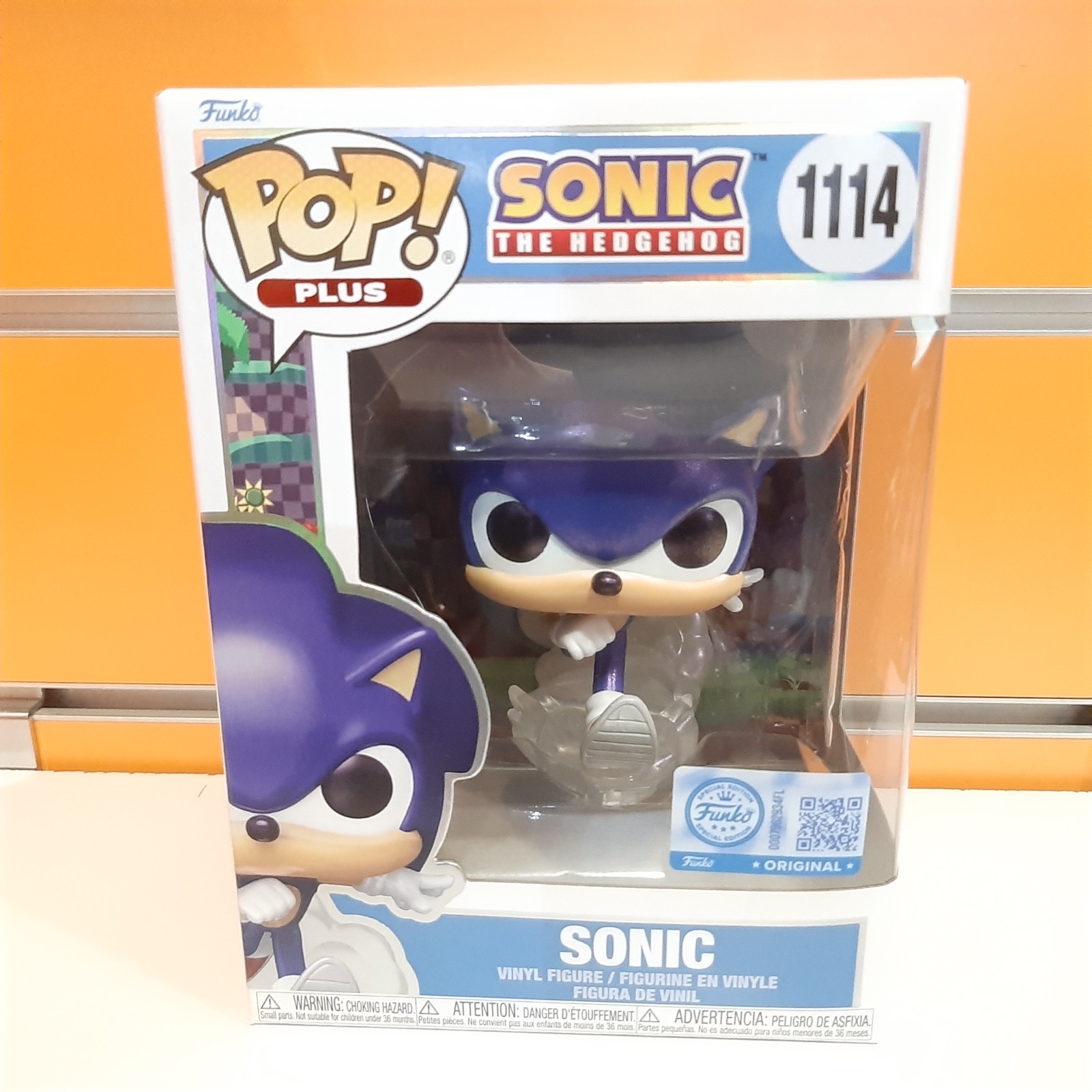 Funko Pop! Plus n. 1114 Sonic The Hedgehog - Sonic NUOVO