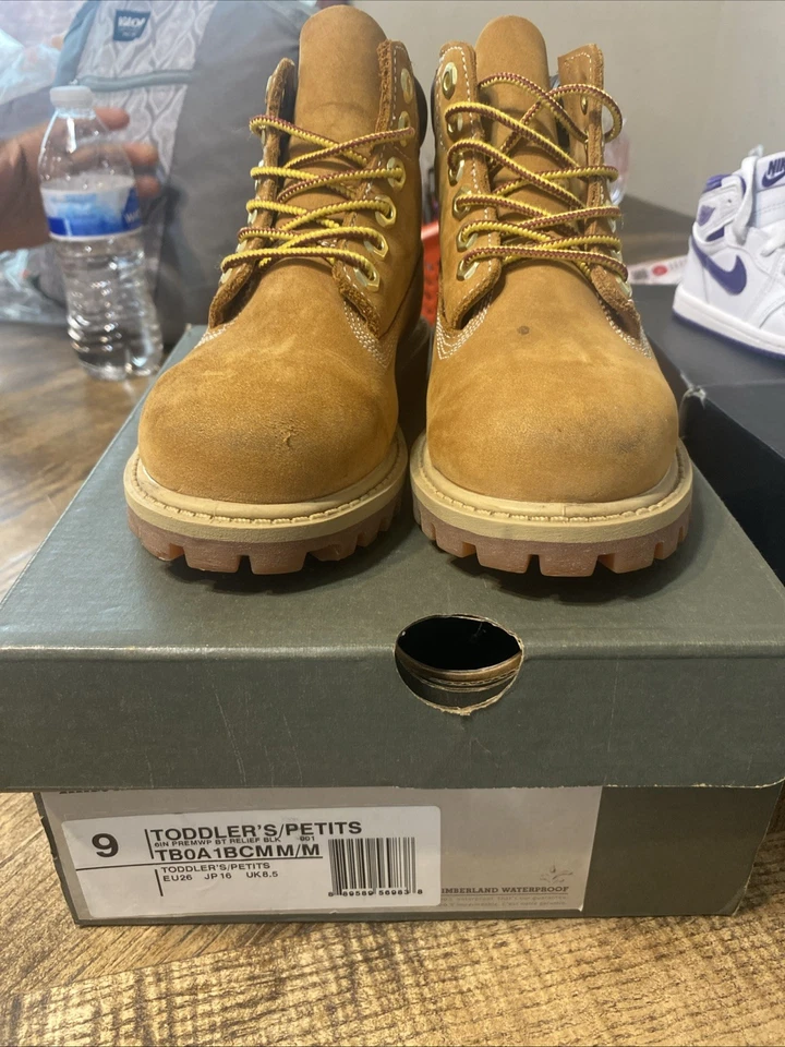 Timberland Premium Juvenil 6" Bota Impermeable TB 012709 Foto 3 de 3