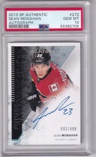 2013-14 SP Authentic Hockey Sean Monahan Future Watch Auto #693/999 PSA 10