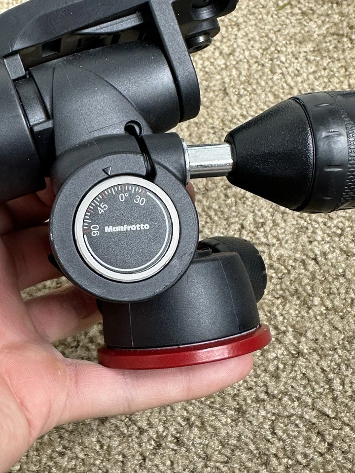Manfrotto X-PRO 3-Way Head tripod head Untested/parts - Image 2 of 4