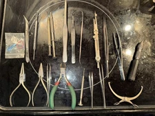 Lot Of Vintage/Antique Watch/Clock Repair Tools