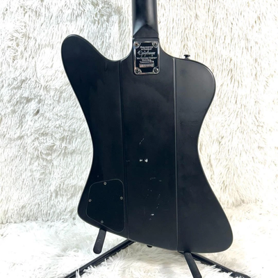 Epiphone Thunderbird Goth Bass Guitar All Black Satin Electric 4