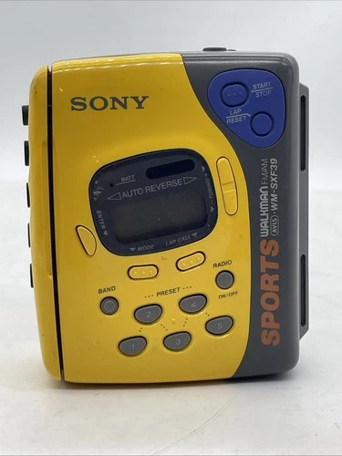 Vintage Sony Walkman WM-SXF39 Sports Radio Cassette Player - For Parts Or Repair