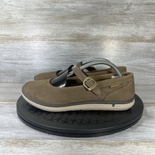 Merrell Women's Duskair Maui MJ Brown Leather Canteen Flat Shoes Size 6.5