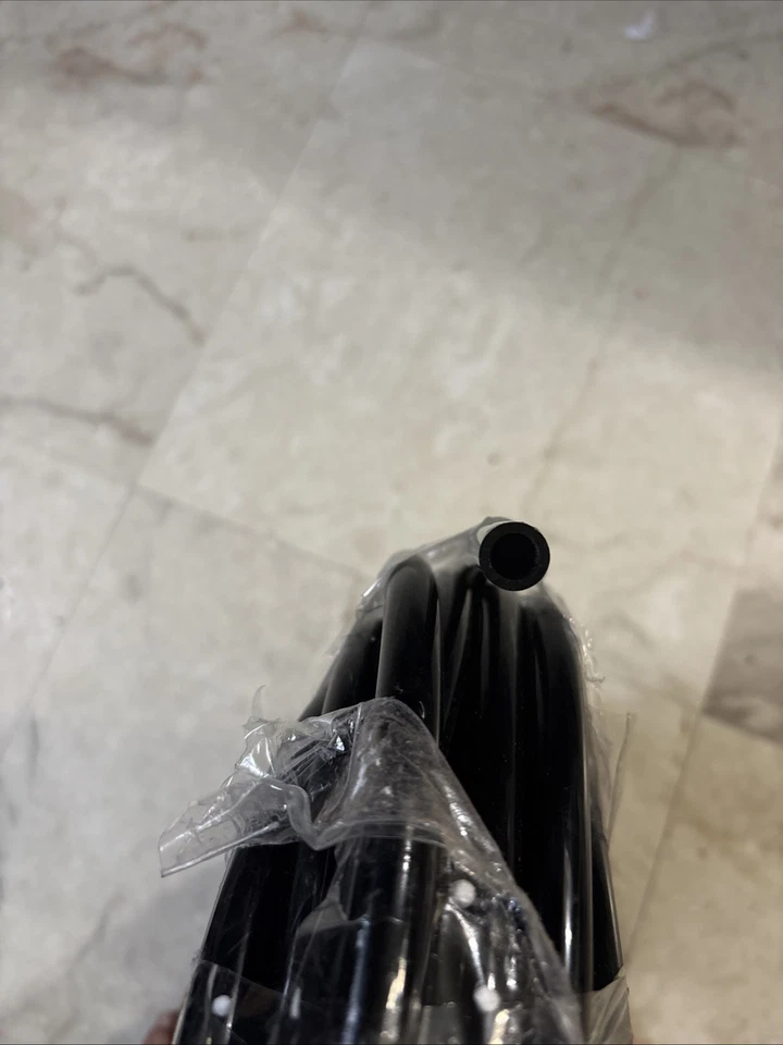 Pu Polyurethane Brake System Pneumatic Tubing 1/4x 60 Ft Black PU Line Hose Tube - Image 3 of 4