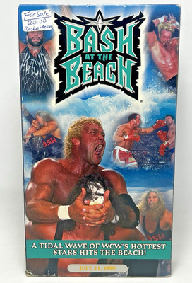 VTG WCW Bash at the Beach 1999 Wrestling VHS Tape Video SID sting DDP macho man