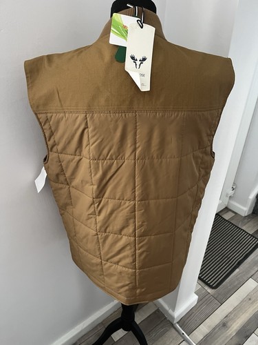 Chaleco Forrador Fat Moose Aiden Marrón Tostado Chaleco Acolchado Talla XL Nuevo Con Etiquetas - Imagen 3 de 4