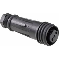 Bulgin PX0921/03/S Circular Connector Straight Socket Tot Poles: 3 Series Connet