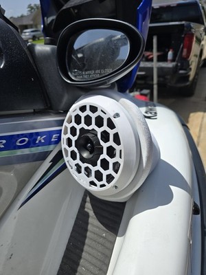 Kawasaki Jet Ski 4-Stroke Marine Speaker Pod Enclosure, Water Resistant