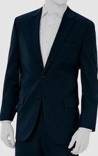 Haggar Men's Blue Premium Stretch Classic Fit Suit Jacket Sz 48R