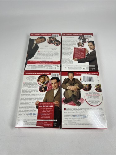 Monk Staffel 1 2 3 4 DVD NEU Factory Sealed Tony Shalhoub Private Detective Show - Bild 6 von 6