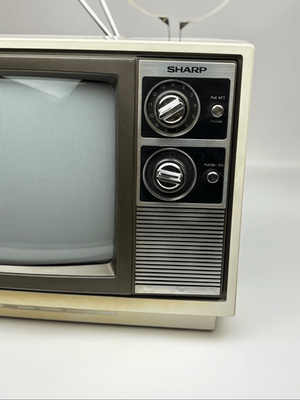 Vintage 1981 Sharp 13F22 Linytron Plus CRT TV 13