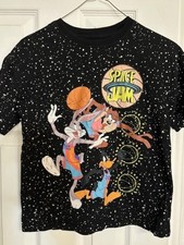 Vintage Space Jam T Shirt Youth Large