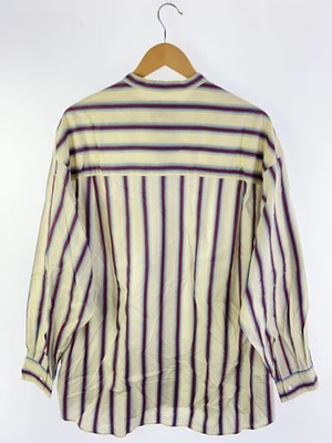 Graphpaper Oversized Band Collar Shirts ivory 1 | eBay